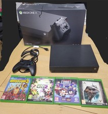 Xbox One X BOITE + 5 JEUX