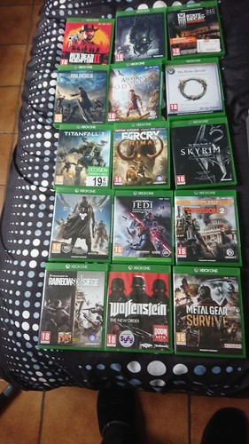 Console xbox one 15 jeux - console,